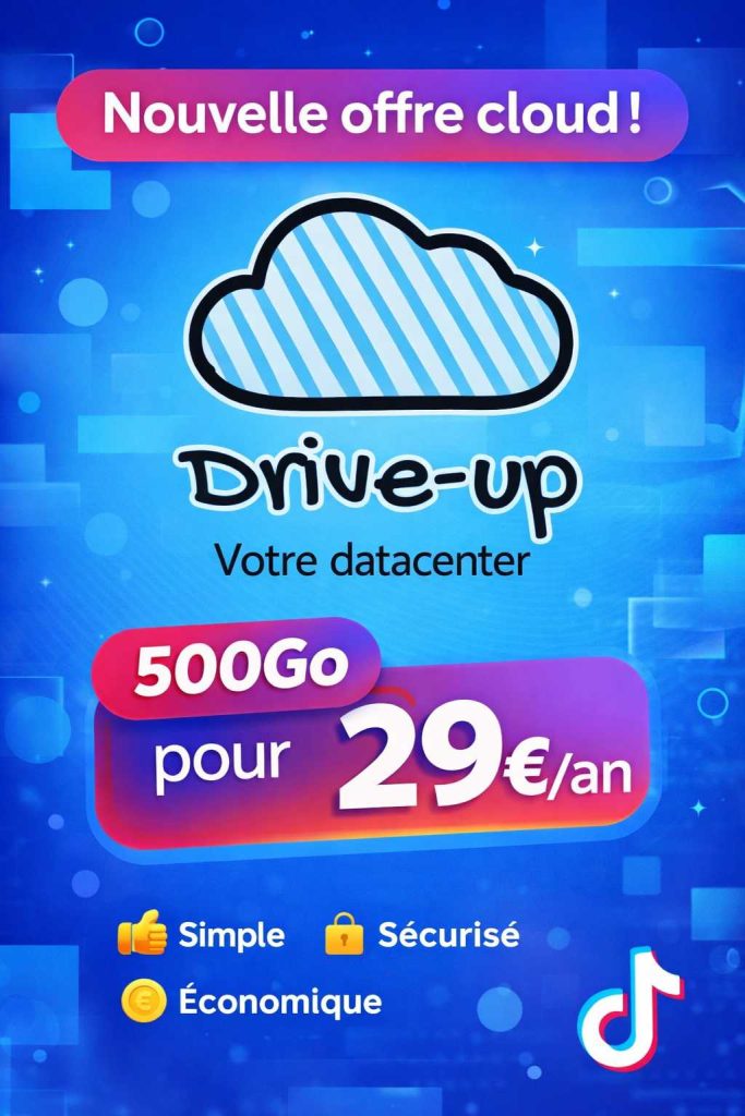 ## Pourquoi choisir Drive-Up pour votre cloud ?